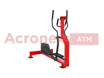 Уличный кардиотренажер на все группы мышц с безынерционным нагрузочным механизмом