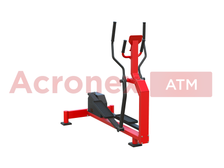 Уличный кардиотренажер на все группы мышц с безынерционным нагрузочным механизмом